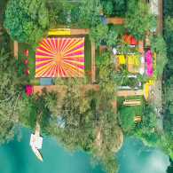Ariel View lake Side Area for 500 PAX 