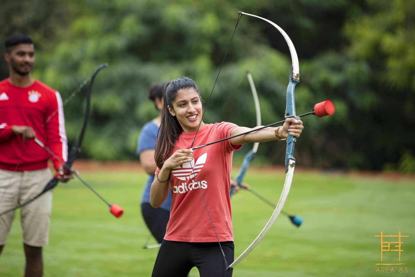 Archery Tag at Area83 | Resort with Games in Bangalore