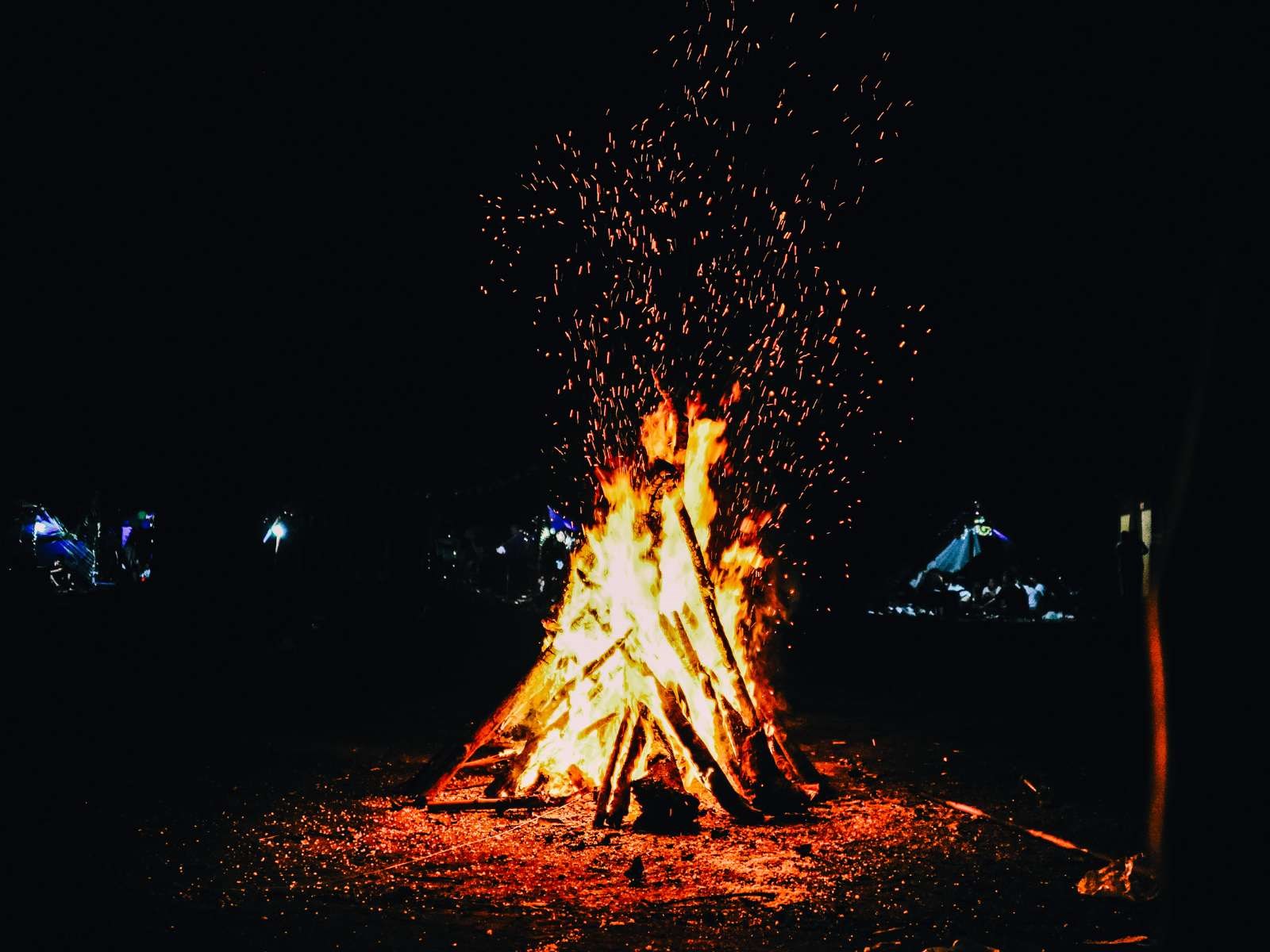 Resort with Campfire in Bangalore