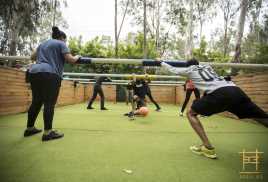 Human Foosball