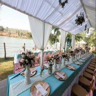Lake Side Lunch Decor