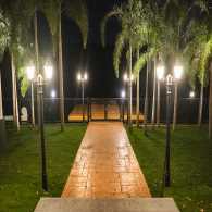 Lake side Deck at Night