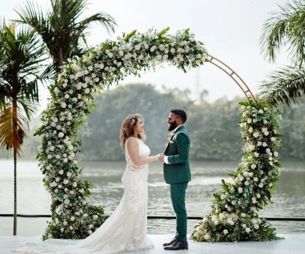 Elegance of a Christian Wedding at Area83
